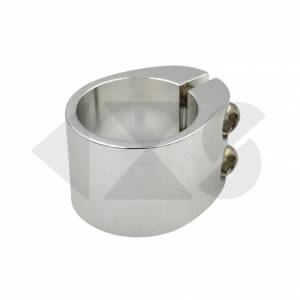 NOS &Sigma;&phi;&iota;&chi;&tau;&eta;&rho;ά&kappa;&iota; &Nu;&tau;ί&zeta;&alpha;&sigmaf; Double Bolt Alloy 31.8mm Mid School Bmx Silver