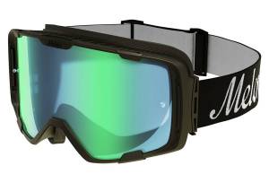 &Mu;ά&sigma;&kappa;&alpha; Melon Parker Mask Black / Green CHROME / Black LOGO