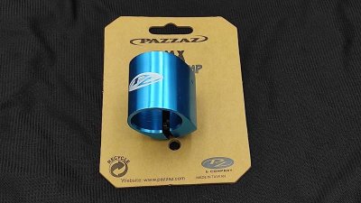 NOS &Sigma;&phi;&iota;&chi;&tau;&eta;&rho;ά&kappa;&iota; PAZZAZ Triple Bolt Alloy Mid School Bmx 28.6mm Blue Anodized