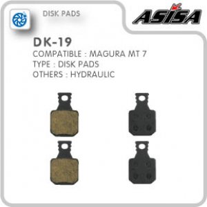 &Tau;&alpha;&kappa;ά&kappa;&iota;&alpha; &Mu;&epsilon;&tau;&alpha;&lambda;&lambda;&iota;&kappa;ά ASISA DK-19s &gamma;&iota;&alpha; Magura MT5 / MT7