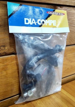 &Delta;&alpha;&gamma;&kappa;ά&nu;&alpha; NIB NOS Dia Compe FS990 U-Brake Black