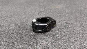 NOS &Sigma;&phi;&iota;&chi;&tau;&eta;&rho;ά&kappa;&iota; &Nu;&tau;ί&zeta;&alpha;&sigmaf; 'Mongoose/Dia Compe' STYLE MX 90s Hinges Seat Clamp 25.4mm Old/Mid School Bmx Black