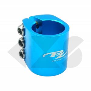 NOS &Sigma;&phi;&iota;&chi;&tau;&eta;&rho;ά&kappa;&iota; PAZZAZ Triple Bolt Alloy 28.6mm Blue Ano. Mid School Bmx