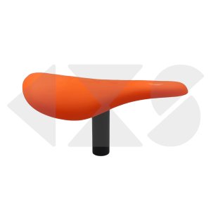 &Sigma;έ&lambda;&alpha; Snafu BMX Solo Seat Plastic Orange 25,4mm
