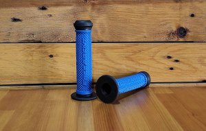 NOS &Chi;&epsilon;&iota;&rho;&omicron;&lambda;&alpha;&beta;έ&sigmaf; Free Agent BMX Grips Blue