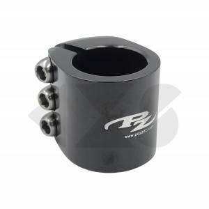 NOS RARE &Sigma;&phi;&iota;&chi;&tau;&eta;&rho;ά&kappa;&iota; &Nu;&tau;ί&zeta;&alpha;&sigmaf; PAZZAZ Triple Bolt Alloy 31.8mm Mid School Bmx Black