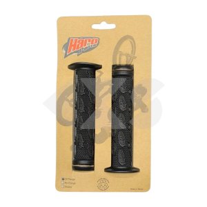 NOS &Chi;&epsilon;&iota;&rho;&omicron;&lambda;&alpha;&beta;έ&sigmaf; HARO (MIRRA) Superoval BMX Grips 130mm w/Flange 96063 Black