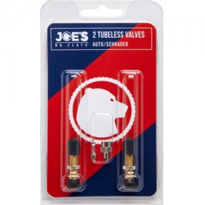 &Sigma;&epsilon;&tau; &Beta;&alpha;&lambda;&beta;ί&delta;&epsilon;&sigmaf; Joe's Tubeless AUTO/SCHRADER Valves