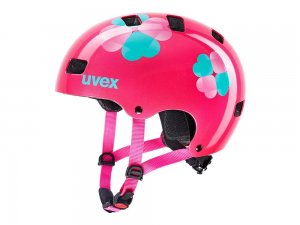 &Kappa;&rho;ά&nu;&omicron;&sigmaf; &Pi;&alpha;&iota;&delta;&iota;&kappa;ό Uvex Kid 3 Dirtbike - Pink/Flower (51-55cm)