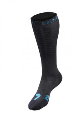 &Kappa;ά&lambda;&tau;&sigma;&epsilon;&sigmaf; 7iDP Long Sock Black/Cyan