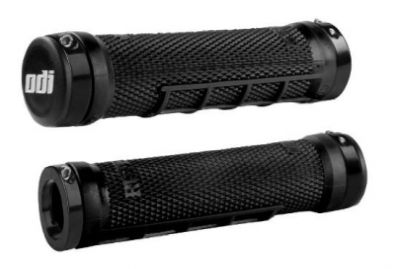 &Chi;&epsilon;&iota;&rho;&omicron;&lambda;&alpha;&beta;έ&sigmaf; ODI Ruffian MX MTB Lock-On Black with Black Clamps