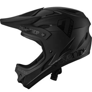 &Kappa;&rho;ά&nu;&omicron;&sigmaf; 7iDP Seven Protection M1 Helmet Matt Black Gloss Black