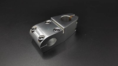 NOS &Lambda;&alpha;&iota;&mu;ό&sigmaf; BMX LCS-796 Ahead Topload Aluminum Stem 1 1/8 Custom Silver