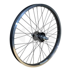 &Tau;&rho;&omicron;&chi;ό&sigmaf; &Omicron;&pi;ί&sigma;&theta;&iota;&omicron;&sigmaf; BMX Alloy Double Wall XHC DP24 - Joytech Cassette 9T Hub 36H Black