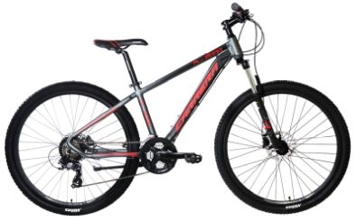 CARRERA M7 2000 HD Υδραυλικά Δισκόφρενα 27.5&#039;&#039; Grey/Red - Medium