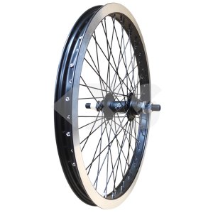 &Tau;&rho;&omicron;&chi;ό&sigmaf; &Omicron;&pi;ί&sigma;&theta;&iota;&omicron;&sigmaf; BMX GT Logo Flip Flop Hub/HJC Rim &Alpha;&lambda;&omicron;&upsilon;&mu;&iota;&nu;ί&omicron;&upsilon; Black 20" - Ά&xi;&omicron;&nu;&alpha;&sigmaf; 14mm - 48 &Alpha;&kappa;&tau;ί&nu;&epsilon;&sigmaf; Black Mat