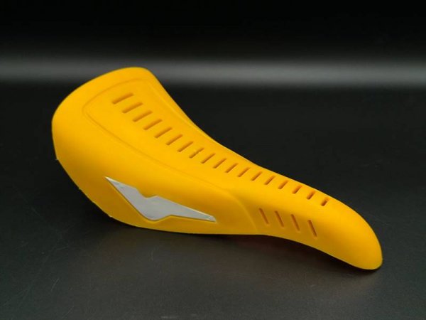NOS &Sigma;έ&lambda;&alpha; Selle Italia ISCASELLE BMX Seat Yellow/White 80's Old School