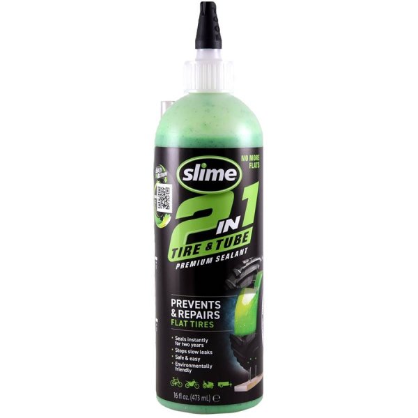 &Upsilon;&gamma;&rho;ό SLIME 2in1 SEALANT &gamma;&iota;&alpha; &Alpha;&epsilon;&rho;&omicron;&theta;ά&lambda;&alpha;&mu;&omicron; &amp; Tubeless 16oz/473ml