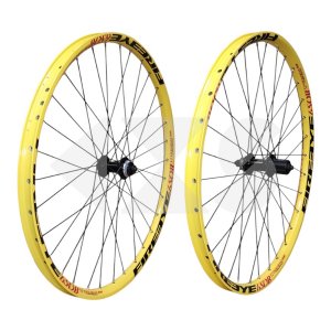 &Sigma;&epsilon;&tau; &Tau;&rho;&omicron;&chi;ώ&nu; MTB FIREEYE Excelerant 650B 32mm - 27.5'' - Shimano HB-TX505 Disc Center Lock 32H Yellow