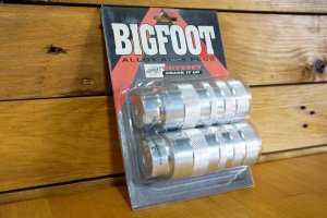 NOS/NIB &Alpha;&nu;&alpha;&beta;&alpha;&tau;ή&rho;&epsilon;&sigmaf; ODYSSEY BIG FOOT Alloy Pegs 3/8 - 10mm Silver