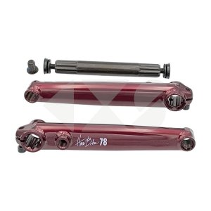 &Pi;&epsilon;&tau;&alpha;&lambda;&iota;έ&rho;&alpha; HARO 1978 3-Piece Chromoly 175mm - Gloss Burgundy