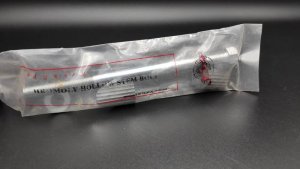 NOS NIB Odyssey &Beta;ί&delta;&alpha; &Lambda;&alpha;&iota;&mu;&omicron;ύ BMX &mu;&epsilon; &Tau;&rho;ύ&pi;&alpha; &gamma;&iota;&alpha; &Rho;ό&tau;&omicron;&rho;&alpha;  Hollow Stem Bolt Chromoly with 2 Wedges