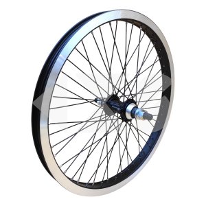 &Tau;&rho;&omicron;&chi;ό&sigmaf; &Omicron;&pi;ί&sigma;&theta;&iota;&omicron;&sigmaf; BMX GT Flip Flop Hub/HJC Rim &Alpha;&lambda;&omicron;&upsilon;&mu;&iota;&nu;ί&omicron;&upsilon; Black 20" - Ά&xi;&omicron;&nu;&alpha;&sigmaf;&nbsp;14mm - 48 &Alpha;&kappa;&tau;ί&nu;&epsilon;&sigmaf; Black Ano.