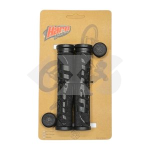 NOS &Chi;&epsilon;&iota;&rho;&omicron;&lambda;&alpha;&beta;έ&sigmaf; HARO SUPERLOGO BMX Grips 145mm NO Flange 96030 Black