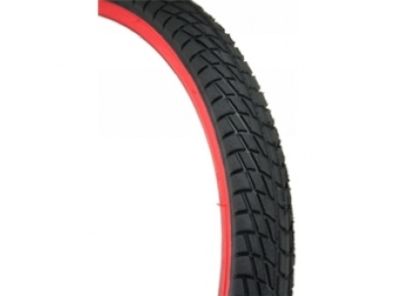 &Epsilon;&lambda;&alpha;&sigma;&tau;&iota;&kappa;ό BMX  20X1.95 KE18 - Black-Red
